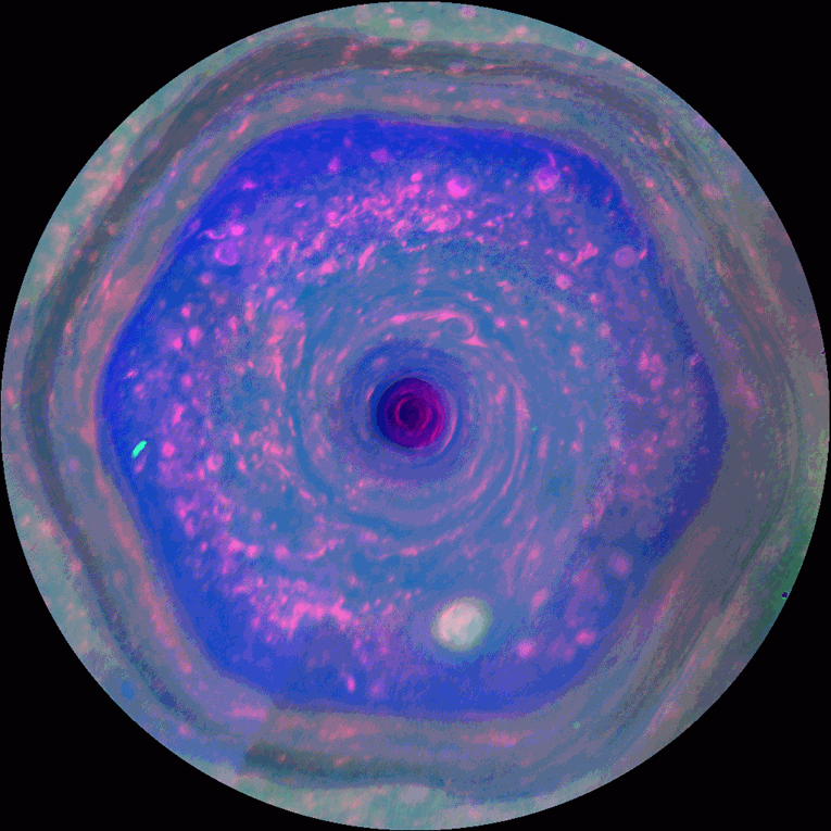 Pogledajte: Iznad Saturnova šesterokuta otkrivena bizarna struktura