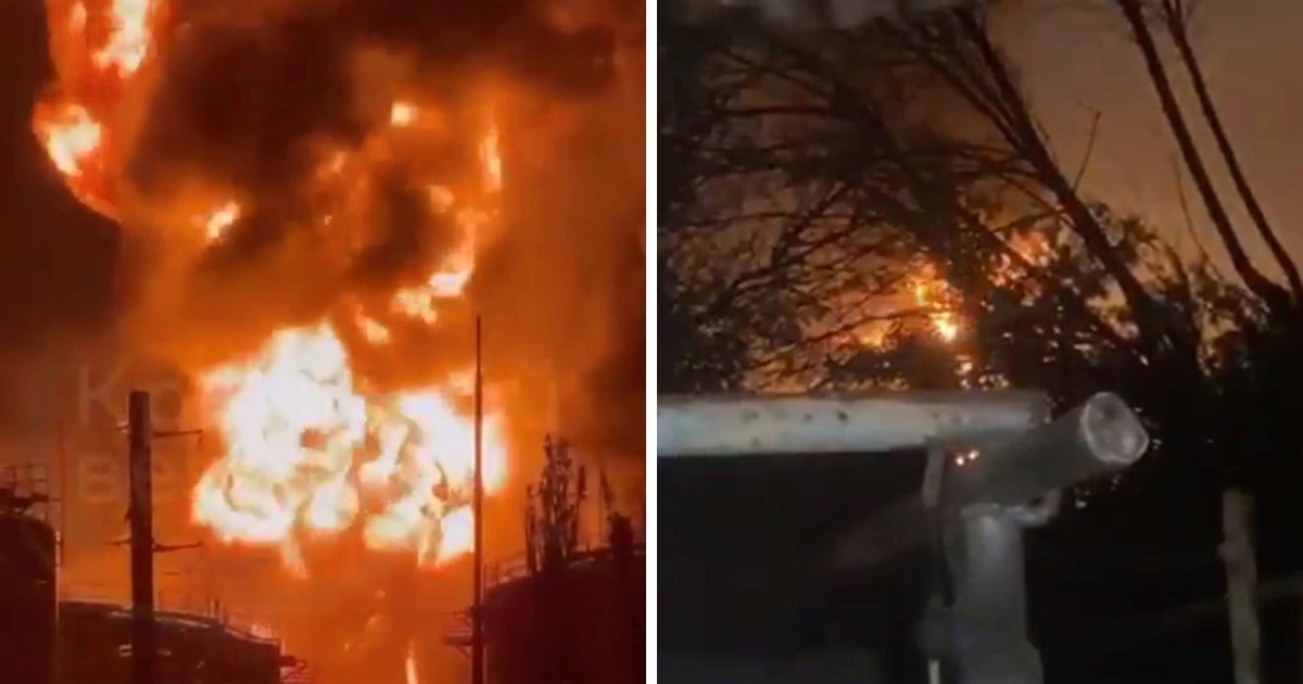Ukrajinci pogodili najveći naftni terminal na Krimu, pogledajte snimke