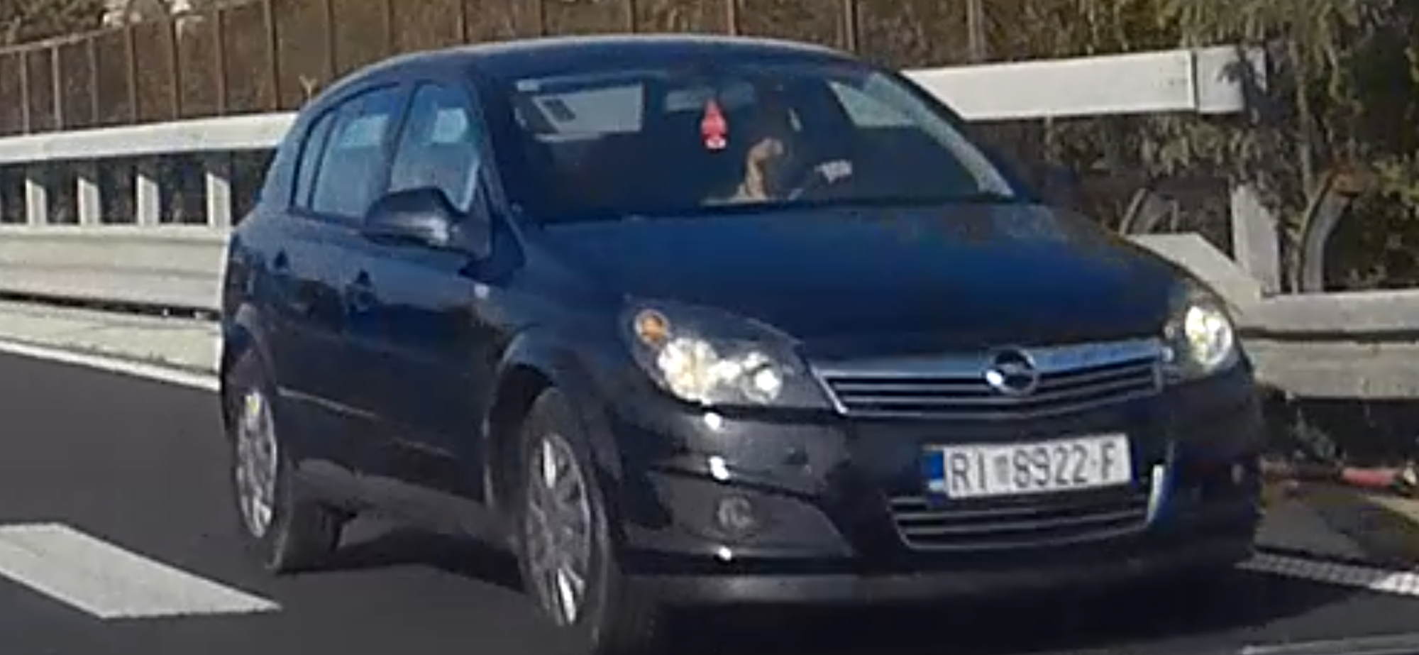 Na autocesti kod Rijeke vozila u suprotnom smjeru, pogledajte snimku