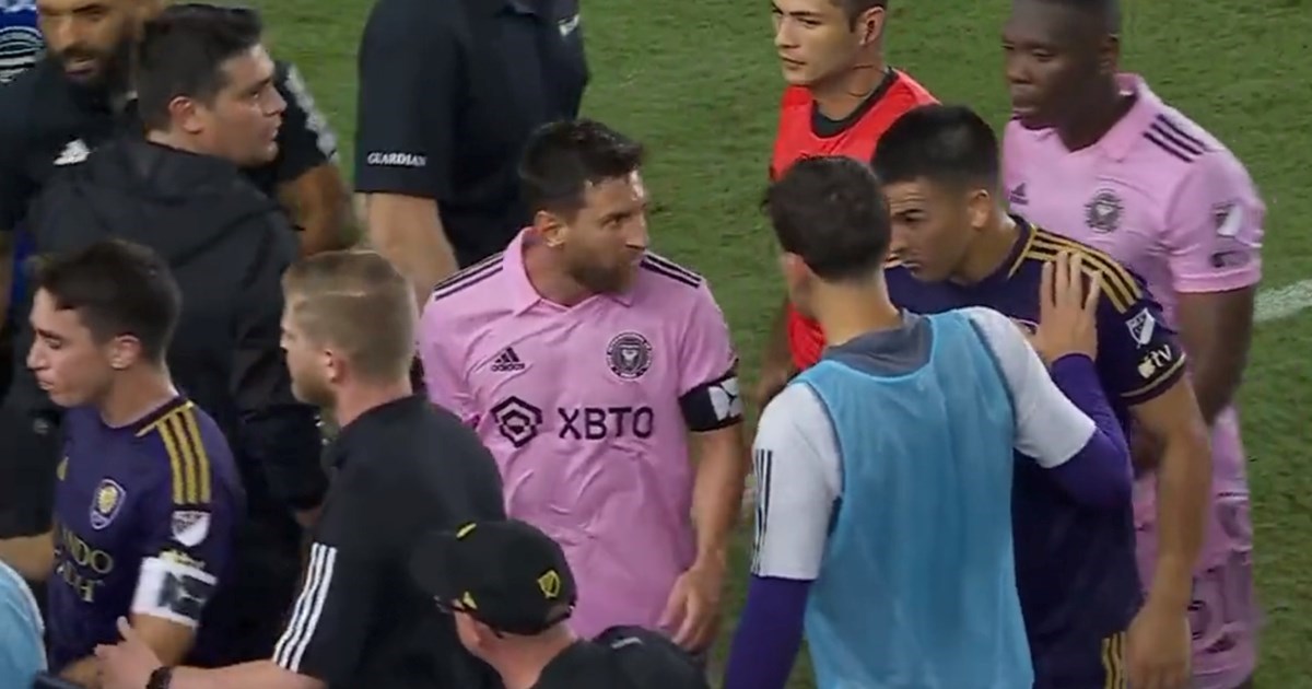 VIDEO Messi poludio na protivnika. Pratio ga do svlačionice i dobacivao mu