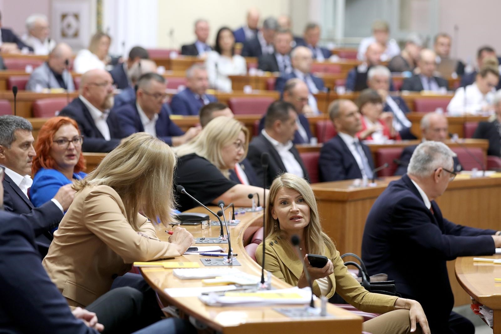 Sabor sutra o HDZ-ovim izbornim jedinicama