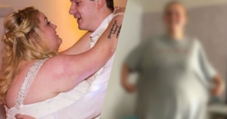 Suprug je nije mogao zagrliti tijekom prvog plesa pa je skinula 45 kilograma