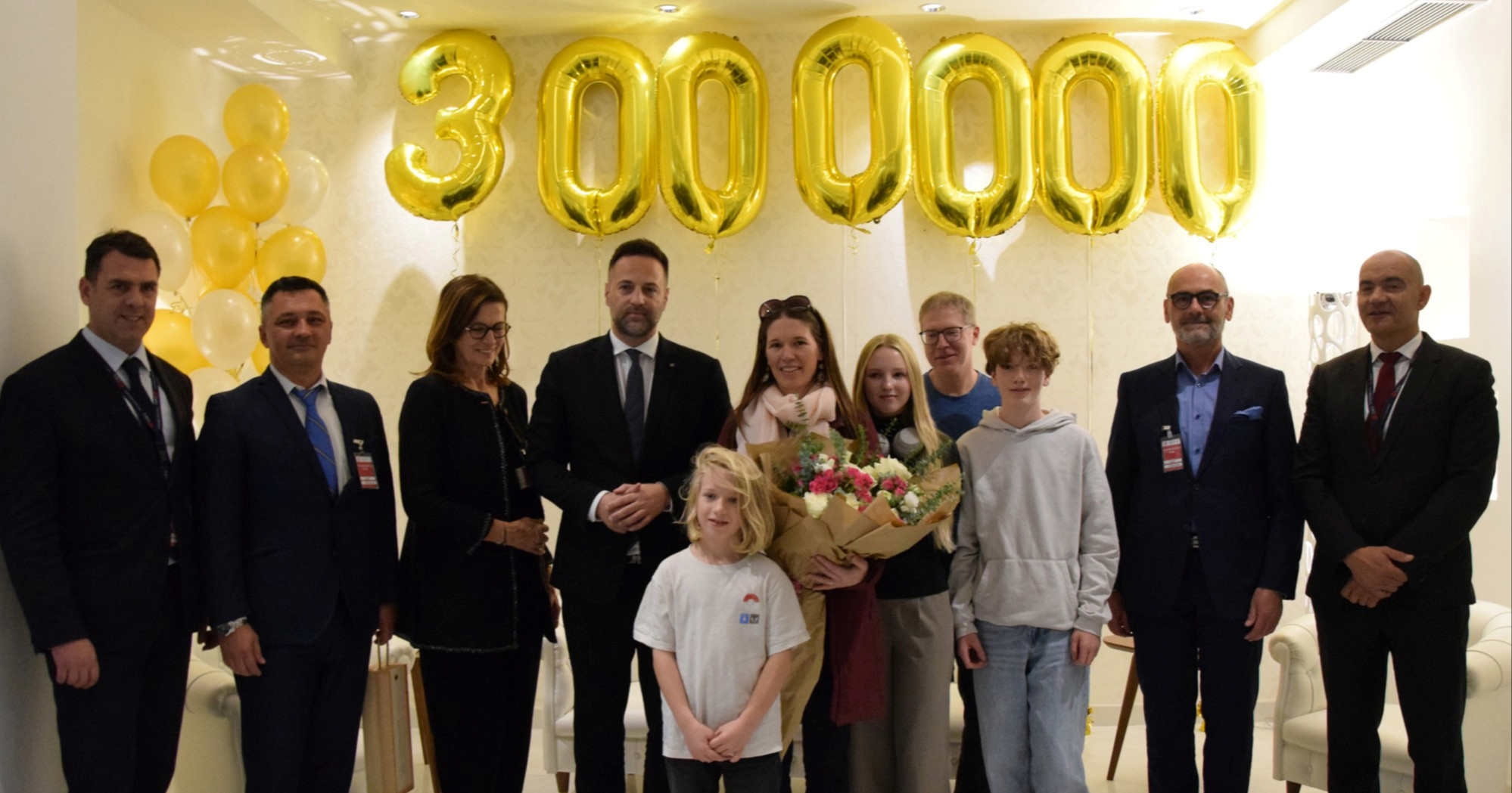 Na dubrovačkom aerodromu prvi put dočekan tromilijunti putnik