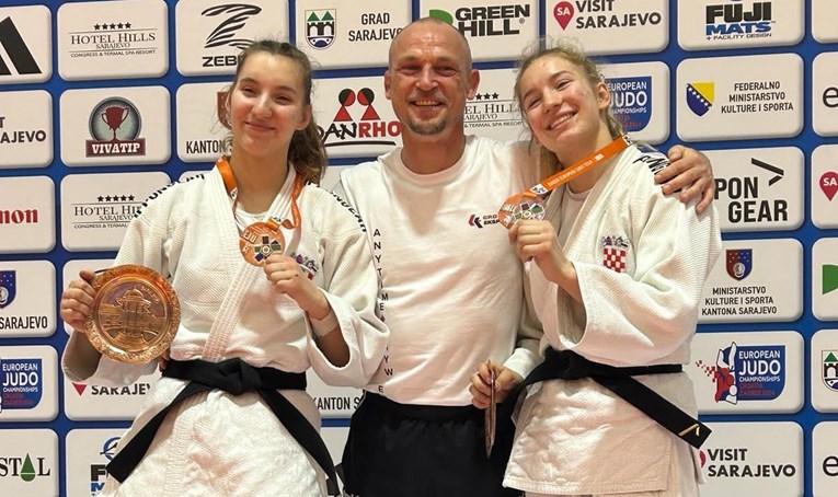 Sjajne sestre Cvjetko osvojile bronce na Europskom juniorskom kupu u judu