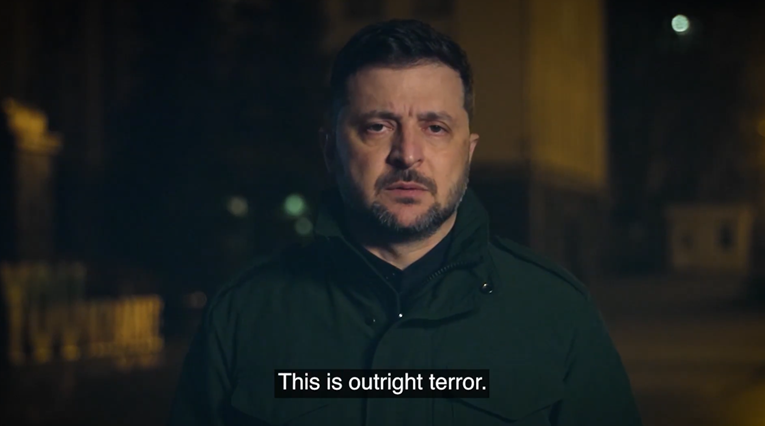 Zelenski nakon najnovijeg ruskog udara: "Normalni ljudi se ne bore ovako"