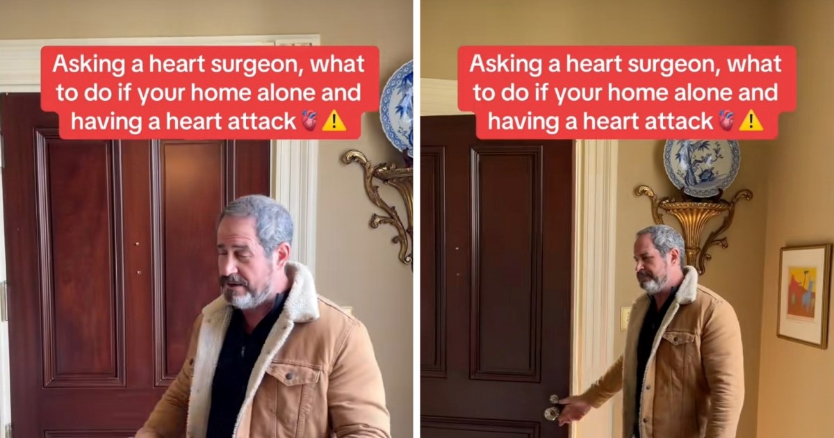 Kardiokirurg podijelio 6 savjeta što napraviti tijekom srčanog udara ako ste sami