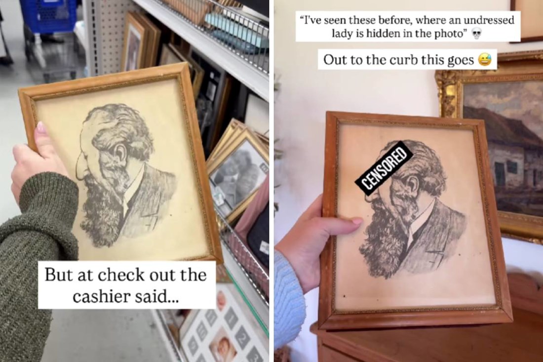 Kupila sliku pa na blagajni otkrila skriveni 18+ detalj: "To ne želim u svom domu"