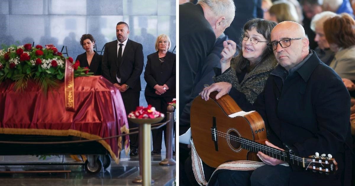 VIDEO Na zagrebačkom Krematoriju obitelj i kolege oprostili se od Željka Vukmirice