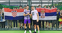 Tenisači zajedno izvjesili hrvatsku i srpsku zastavu: "To je prijateljstvo"