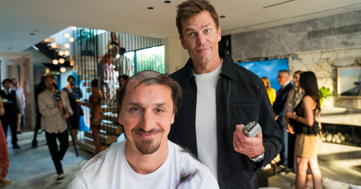 Tom Brady ošišao Zlatana na ćelavo: "Oklada je oklada"