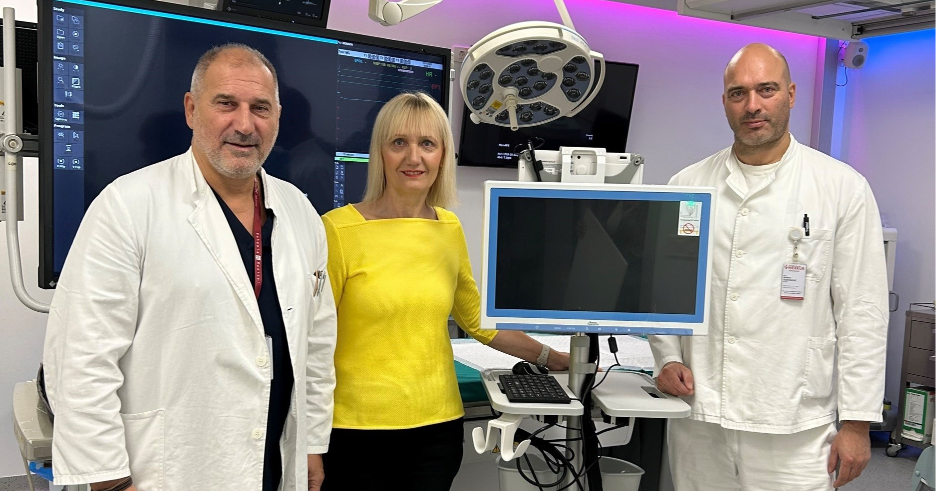 Donacijom osigurana nabava endovaskularnog ultrazvuka za KB Merkur