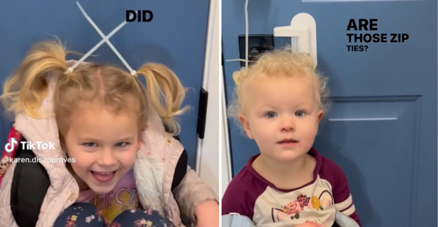 Video od 10 milijuna pregleda: Tata je kćerima složio frizure, ljudi umiru od smijeha