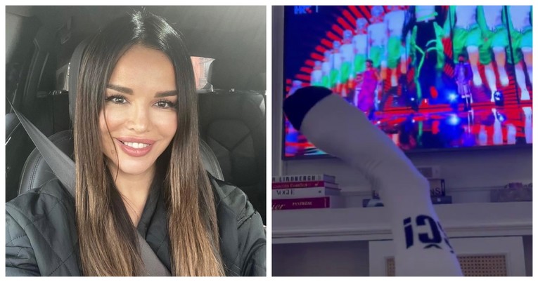 Podrška od početka: Severina sinoć navijala za Let 3 u čarapama ŠČ!