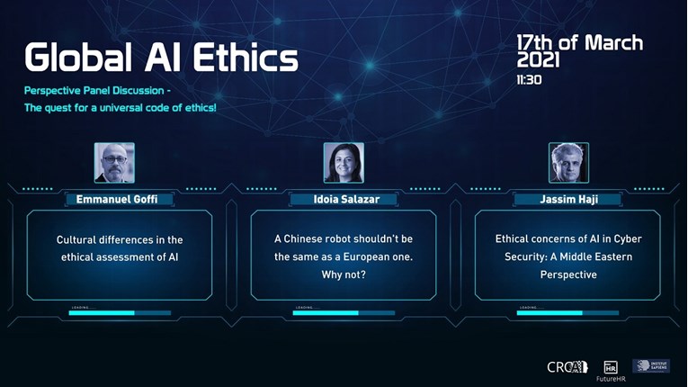 U srijedu webinar o utjecaju etičkog koda na stvaranje umjetne inteligencije