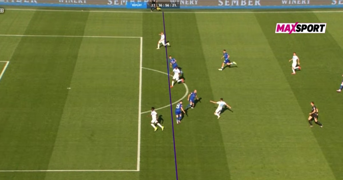 Pogledajte kako je povučena linija zaleđa prije drugog penala Rijeke u derbiju