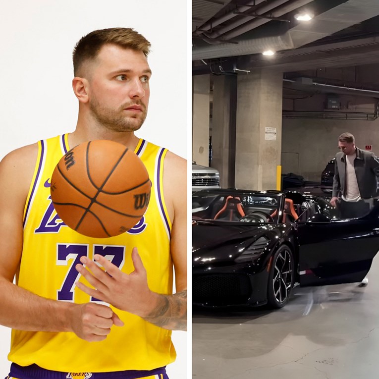 VIDEO Dončić na utakmicu stigao u Rimčevoj jurilici. Rasprodano ih je svih 99