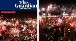 Guardian proglasio rođendanski vatromet Željezničara fotografijom dana