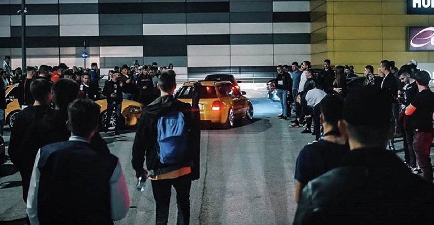 Policija noćas tražila ilegalne utrke po zagrebačkim parkiralištima. Nije ih pronašla