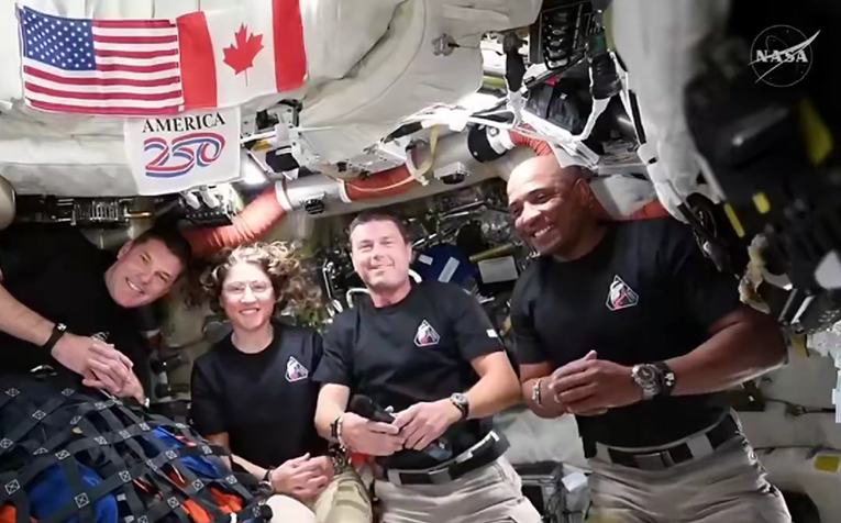 VIDEO Astronauti podijelili dojmove s Mjeseca s Trumpom