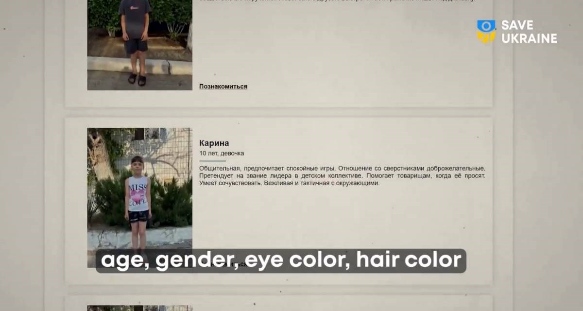 Objavljena jeziva snimka: Rusi otetu ukrajinsku djecu nude u katalogu