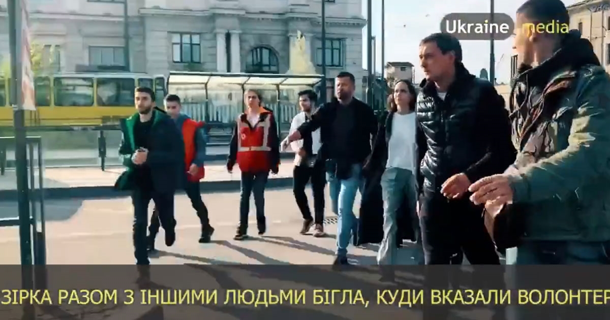 VIDEO Angelina Jolie u Lavovu morala ići u sklonište zbog uzbune za zračni napad