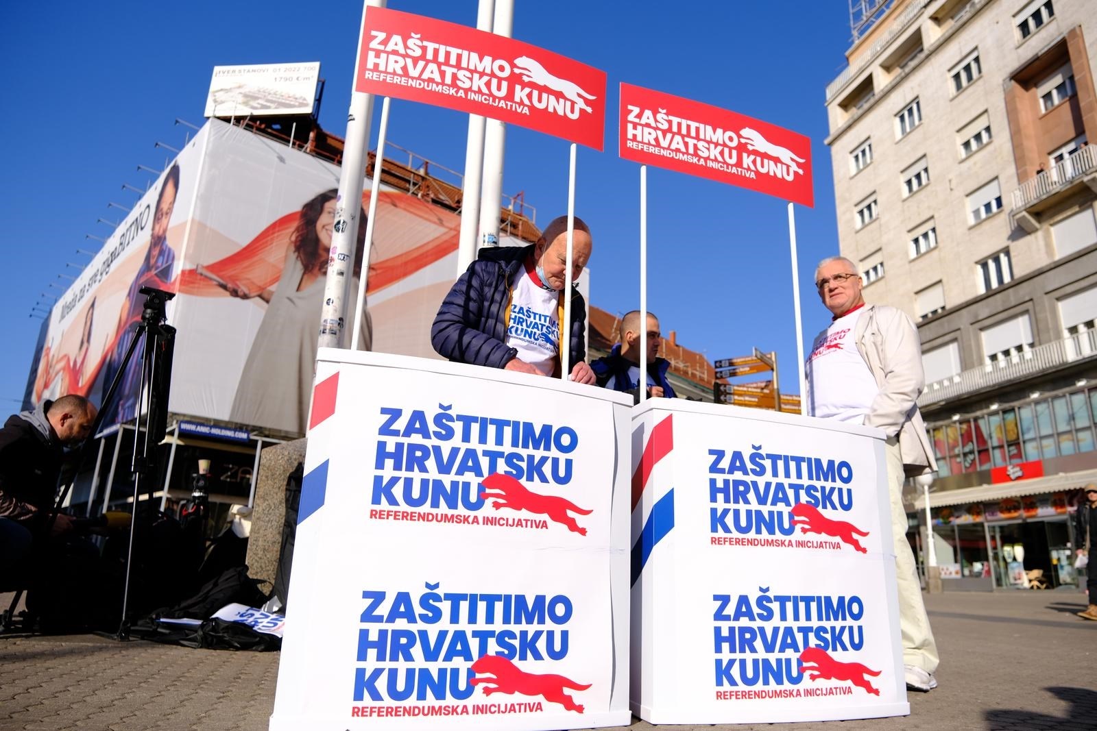 Suverenisti skupljaju potpise za referendum protiv uvođenja eura, objasnili su zašto