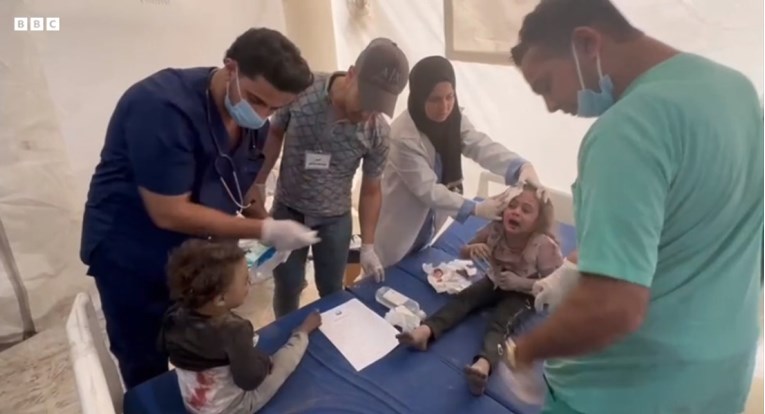 Potresne scene iz Gaze: Curica (5) shvatila da joj je sestra preživjela napad
