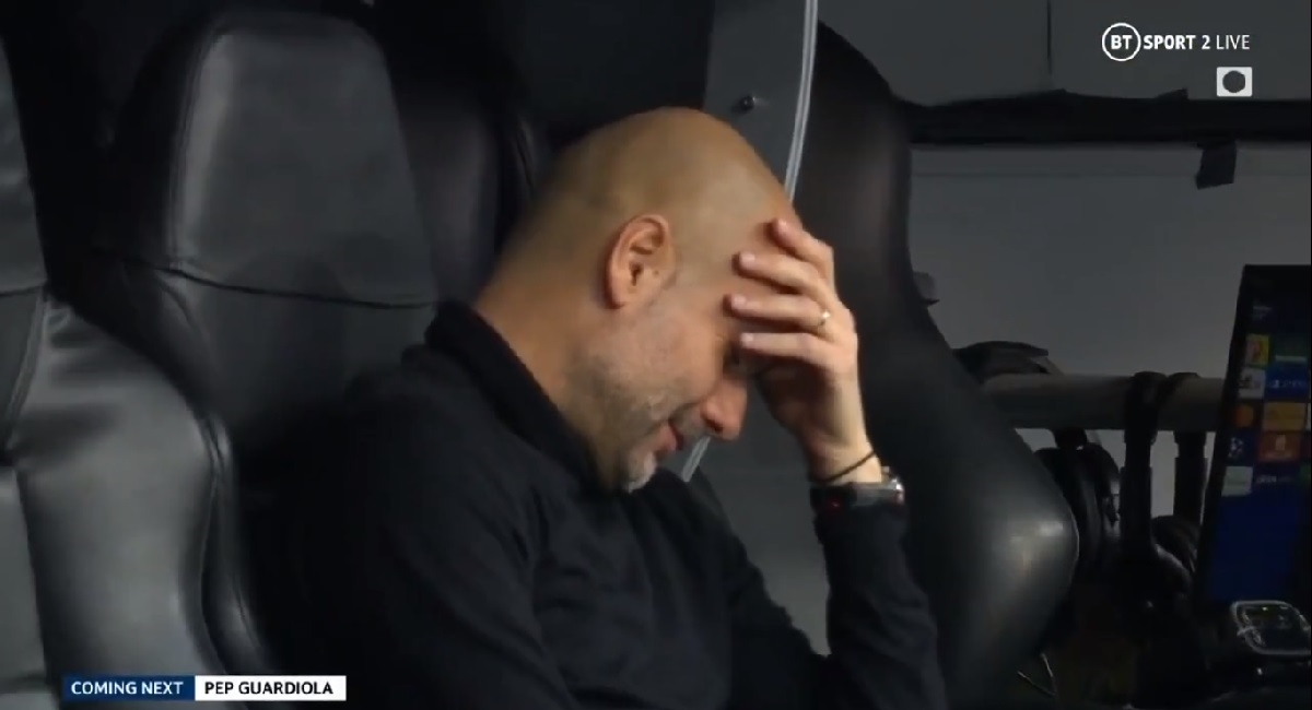 VIDEO Guardiola je slušao što priča Ancelotti pa se odjednom uhvatio za glavu