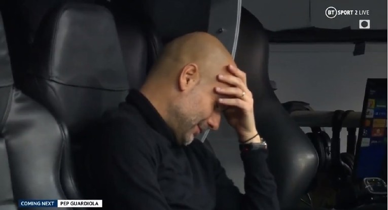 VIDEO Guardiola je slušao što priča Ancelotti pa se odjednom uhvatio za glavu