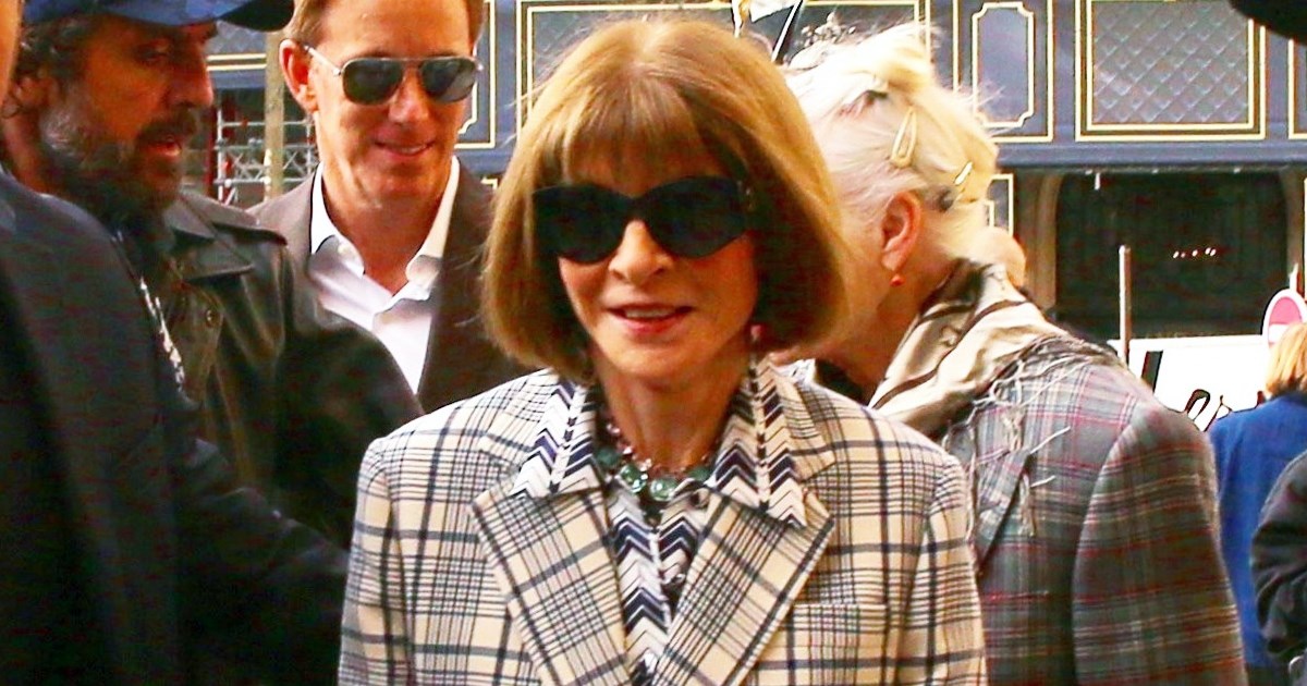 Anna Wintour na pariškom Tjednu mode potvrdila najpopularniji uzorak jeseni