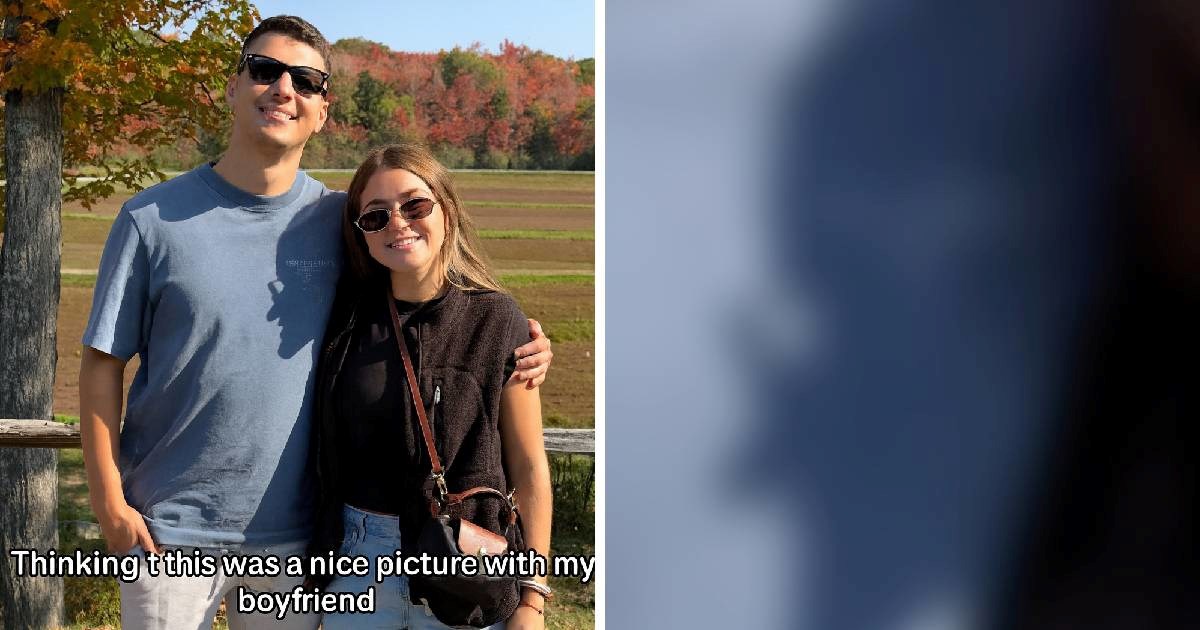 Mislila da je snimila slatku fotku s dečkom, a onda je pogledala bolje