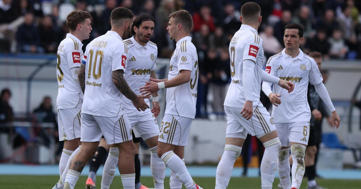 Hajduk protiv Vukovara ostvario rekordnu gostujuću pobjedu u SHNL-u