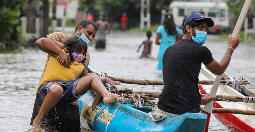 FOTO U poplavama na Šri Lanki poginulo najmanje 17 ljudi
