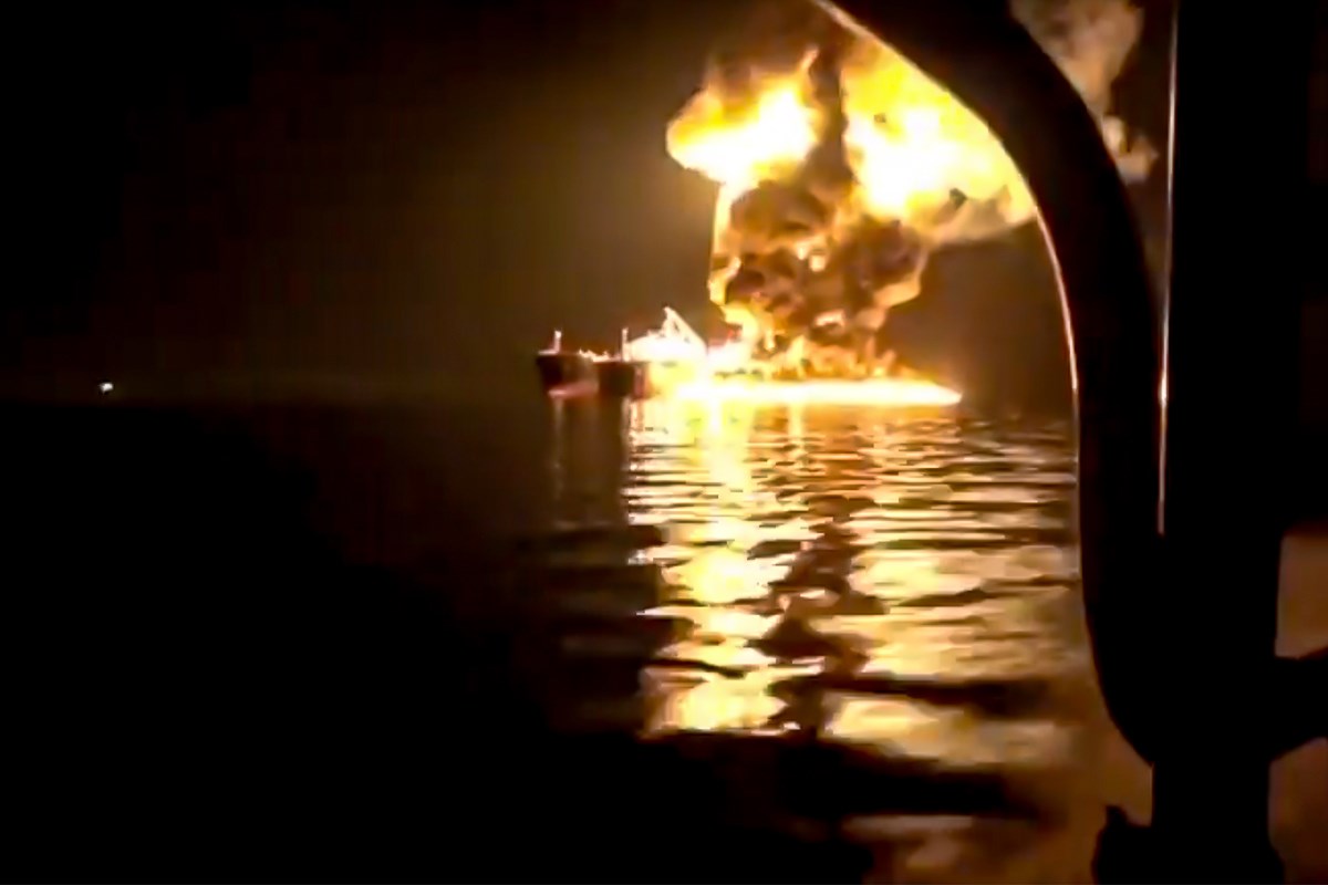 VIDEO Ovo je trenutak kad su Iranci razorili američki tanker u Iraku