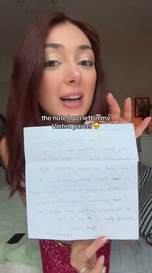 Kupila haljinu s Vinteda pa pronašla poruku bivše vlasnice: "Nadam se da ćeš uživati"