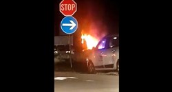 Teška prometna kod Drniša, motor podletio pod autobus i zapalio se. Jedan poginuli