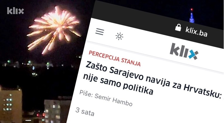 Bosanskohercegovački novinar objasnio zašto Sarajevo navija za Hrvatsku