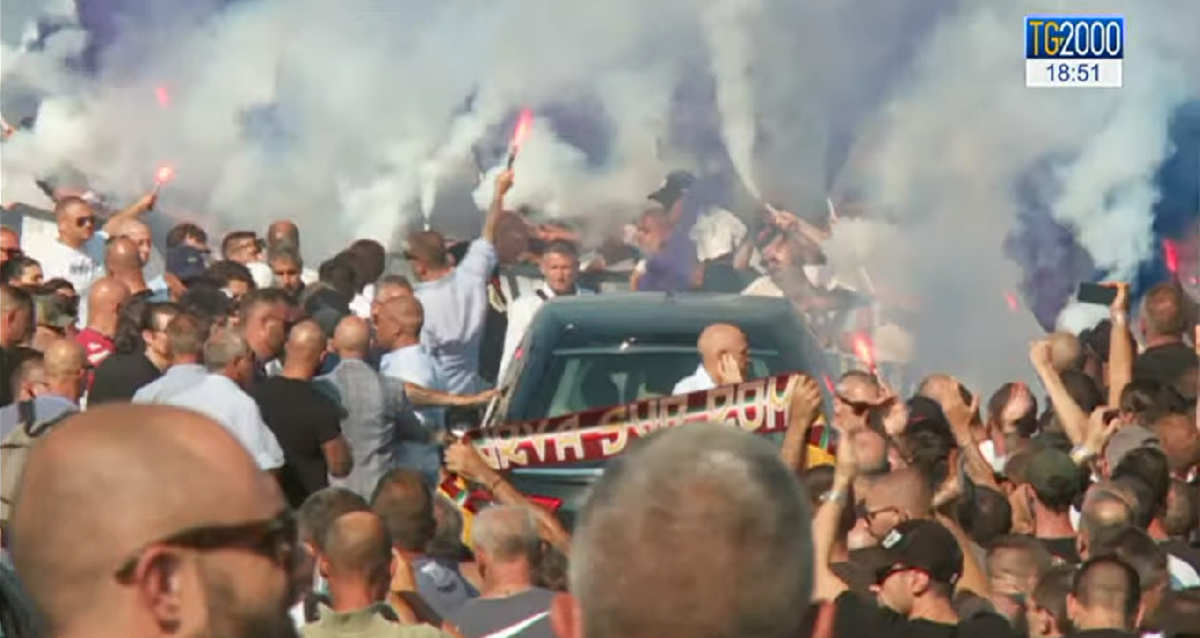 VIDEO Lazijevi ultrasi oprostili su se od nedavno ubijenog vođe