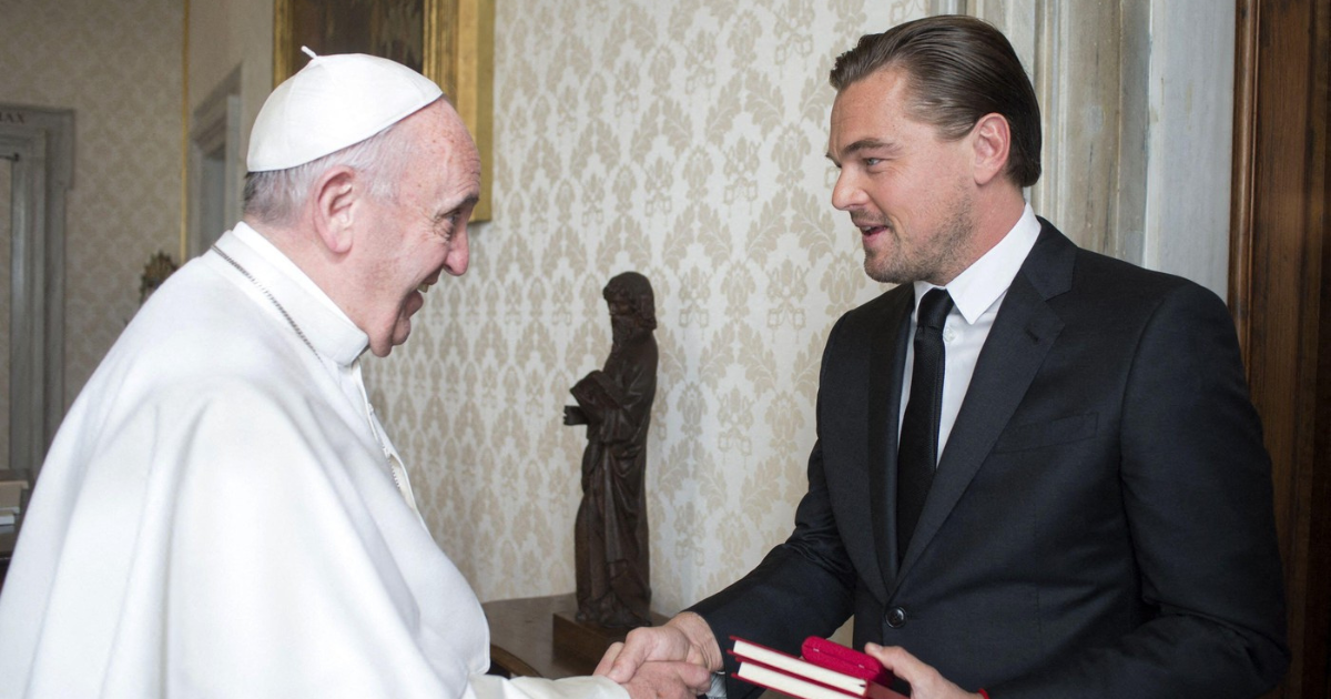 DiCaprio o papi Franji: Bio je jedan od najizvanrednijih duhovnih vođa našeg vremena