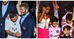 Susret nogometnih obitelji: Beckhamovi dočekali Messija i Antonellu u Miamiju