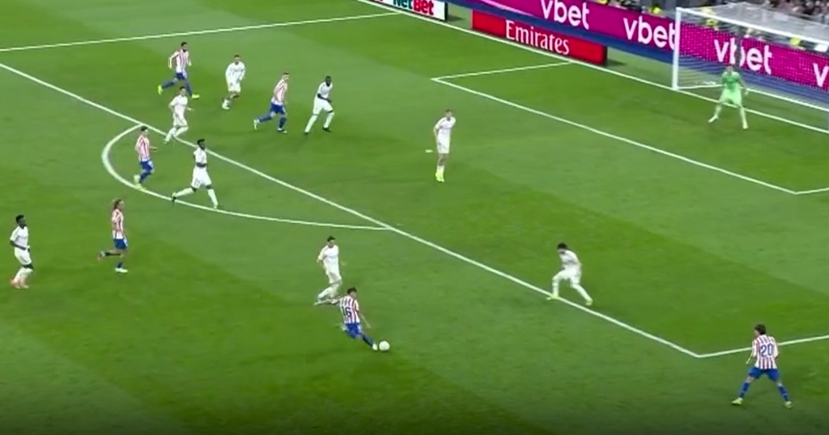 Pogledajte golčinu igrača Atletica u derbiju protiv Reala