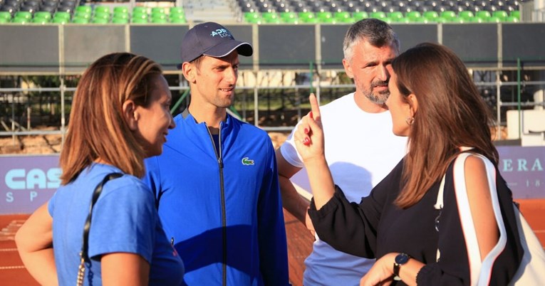 Novak Đoković u pratnji Gorana Ivaniševića razgledao novi teniski centar u Zadru