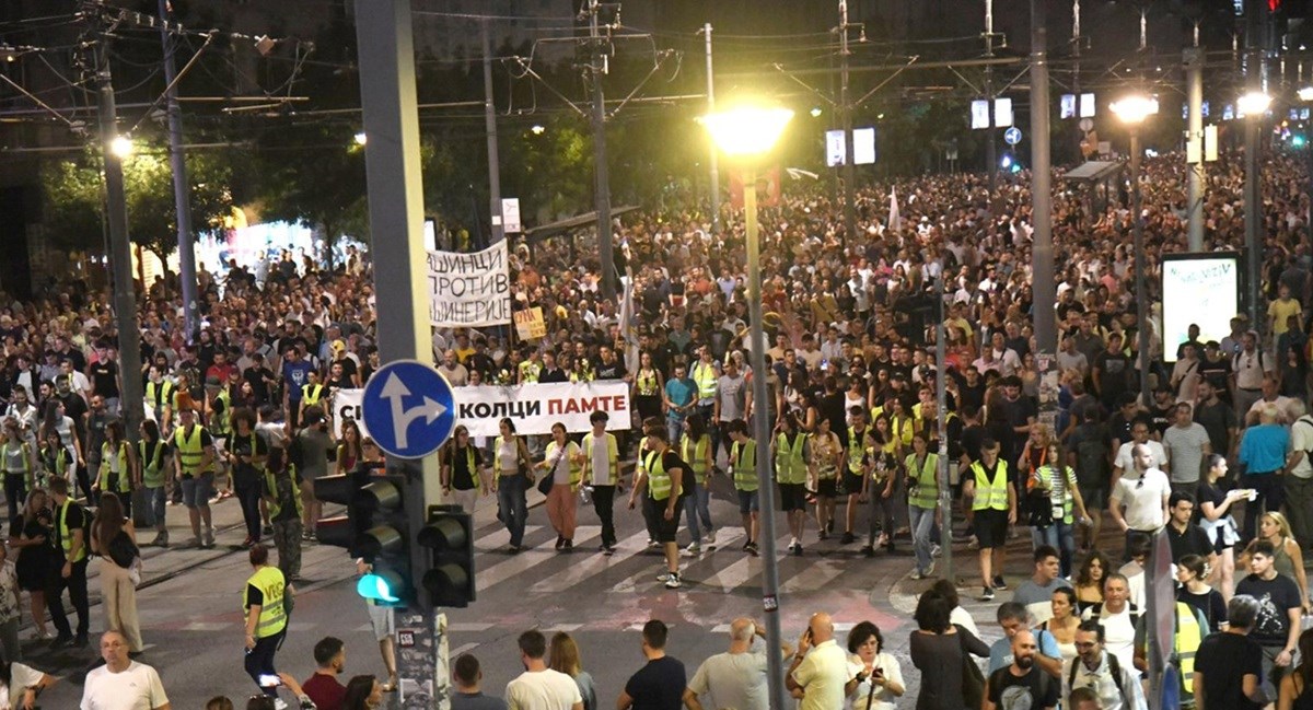 Studenti u Srbiji prosvjedovali nakon napada policije: "Tuku nas jer se boje istine"