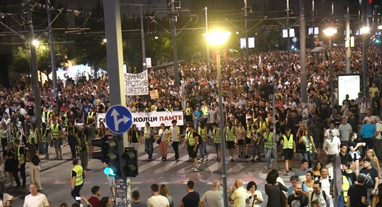 Studenti u Srbiji prosvjedovali nakon napada policije: "Tuku nas jer se boje istine"