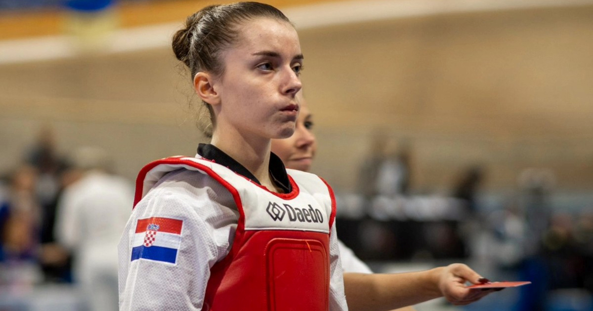 Ozana Radić je europska juniorska prvakinja u tekvondou