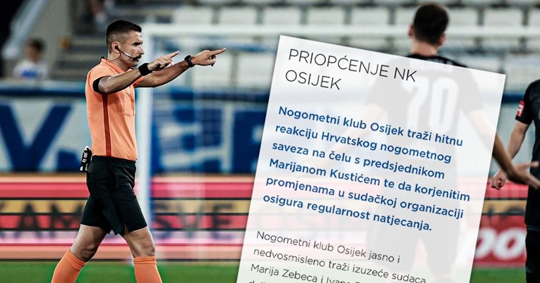 Žestoko priopćenje Osijeka nakon Marićeve presice. Evo što traži od HNS-a