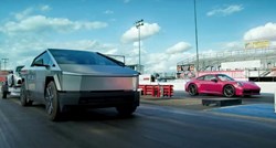 VIDEO Rekreirali su utrku Cybertrucka koji tegli Porsche i Porschea