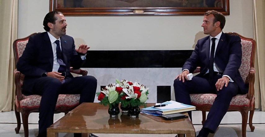 Libanonski mandatar i Macron razgovarali o libanonskoj krizi i sastavljanju vlade