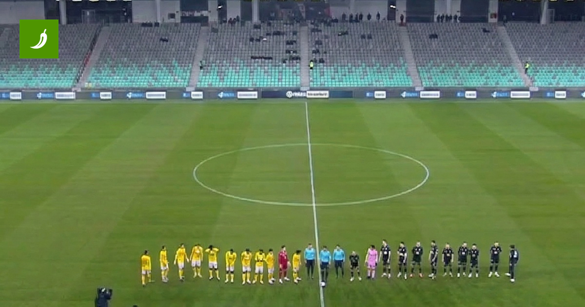 Utakmica u Sloveniji pred gotovo praznim tribinama. Komentator: "Brojao sam, 77 ljudi"