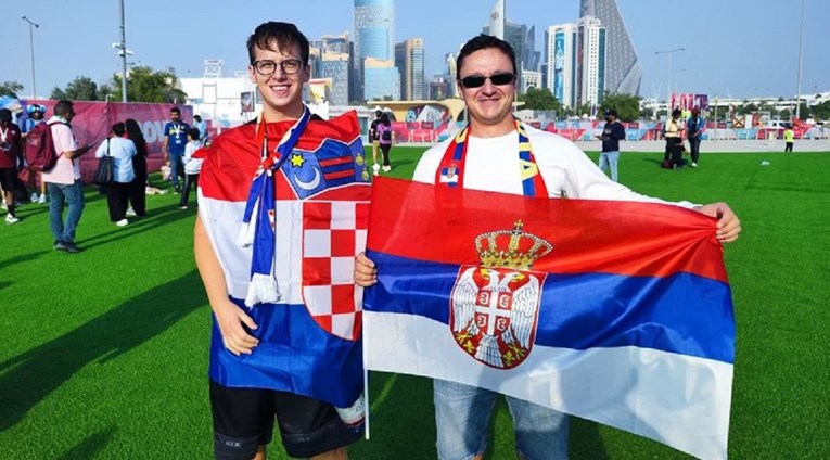 Srbin i Hrvat zagrljeni iz Katara: Neka igramo četvrtfinale za raju da se divi